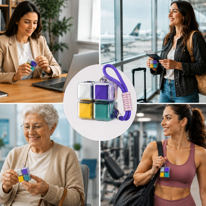 Pastillero Cubo de Viaje | VitaCube™